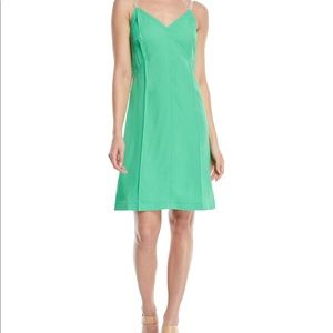 Helmet Lang V-Neck Mini Slip Dress NWT Size 10